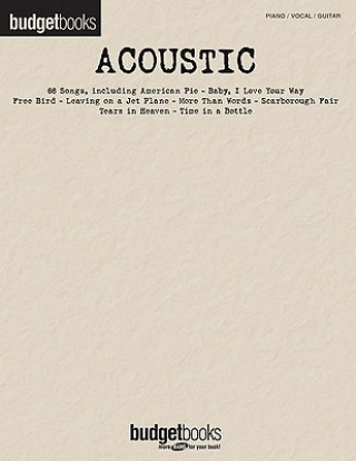 Könyv Acoustic Hal Leonard Corp