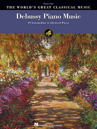 Kniha Debussy Piano Music Claude Debussy
