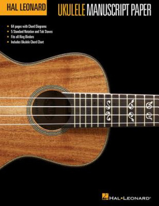 Книга Ukulele Manuscript Paper Hal Leonard Corp