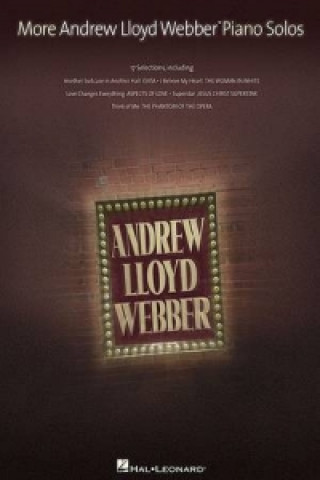 Knjiga More Andrew Lloyd Webber Piano Solos 