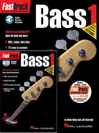 Carte FastTrack - Bass Guitar 1 Starter Pack Hal Leonard Corp
