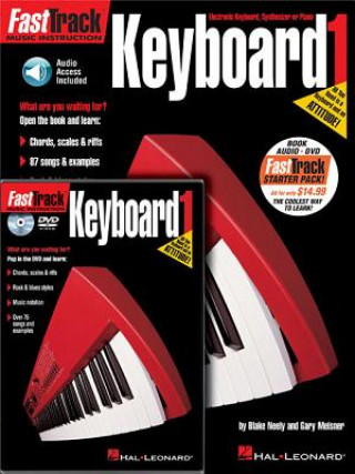 Kniha FastTrack Keyboard 1 Blake Neely