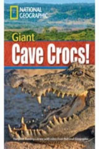 Livre Giant Cave Crocs! + Book with Multi-ROM Rob Waring