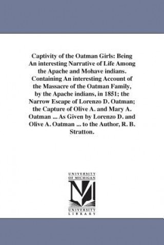Carte Captivity of the Oatman Girls Royal B. Stratton