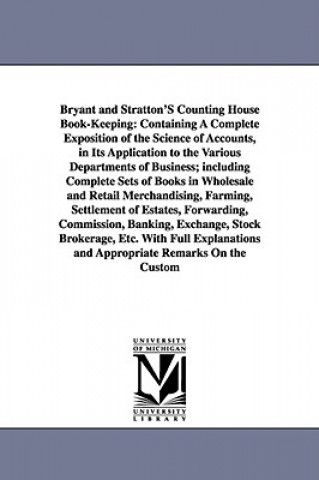 Carte Bryant and Stratton'S Counting House Book-Keeping Henry Beadman Bryant
