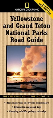 Carte NG Yellowstone and Grand Teton National Parks Road Guide Steven Fuller