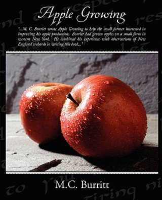 Book Apple Growing M.C. Burritt