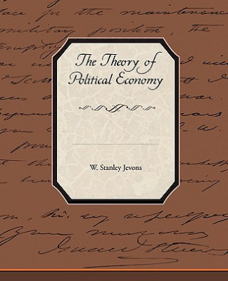 Kniha Theory of Political Economy W. Stanley Jevons