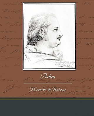 Kniha Adieu Honoré De Balzac