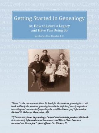 Kniha Getting Started in Genealogy Charles Rice Bourland Jr.