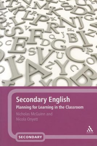 Knjiga Secondary English Nicholas McGuinn