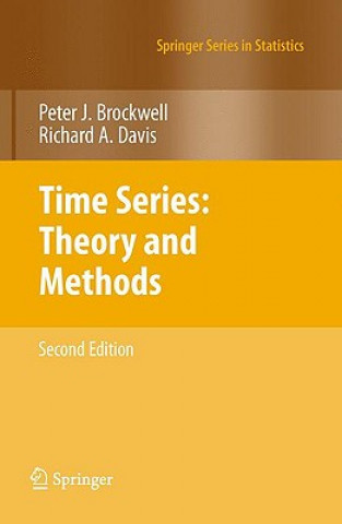 Kniha Time Series: Theory and Methods Peter J. Brockwell