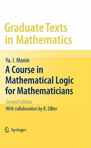 Carte Course in Mathematical Logic for Mathematicians Yu. I. Manin