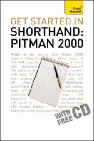 Livre Get Started In Shorthand: Pitman 2000 Pitman Publishing