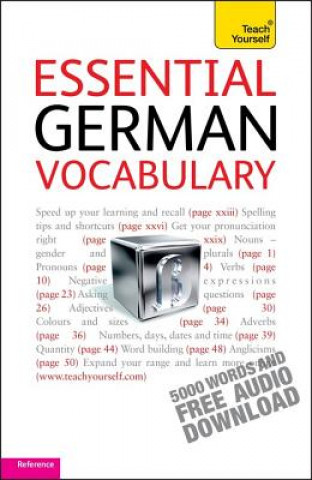 Könyv Essential German Vocabulary: Teach Yourself Lisa Kahlen
