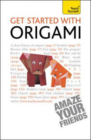 Buch Get Started with Origami Robin Harbin