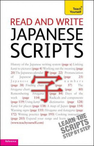 Knjiga Read and write Japanese scripts: Teach yourself Helen Gilhooly