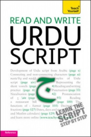 Carte Read and write Urdu script: Teach yourself Richard Delacy