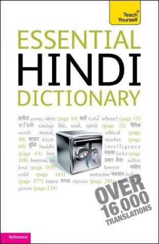 Carte Essential Hindi Dictionary: Teach Yourself Rupert Snell