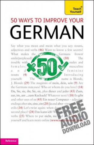 Книга 50 Ways to Improve your German: Teach Yourself Sieglinde Klovekorn-Ward