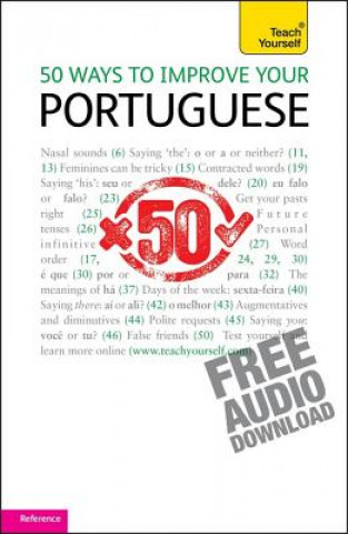 Livre 50 Ways to Improve your Portuguese: Teach Yourself Helena Tostevin