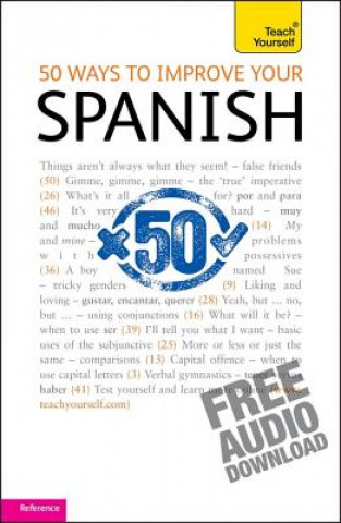 Kniha 50 Ways to Improve your Spanish: Teach Yourself Keith Chambers