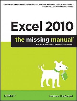 Kniha Excel 2010: The Missing Manual Matthew MacDonald