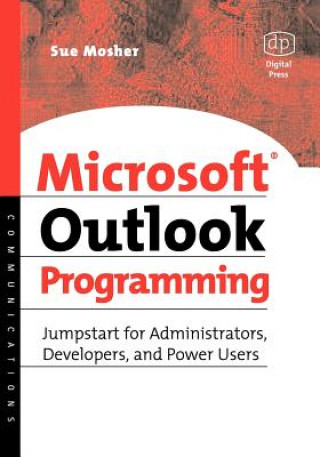 Livre Microsoft Outlook Programming Sue Mosher