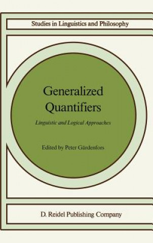 Knjiga Generalized Quantifiers Peter G rdenfors