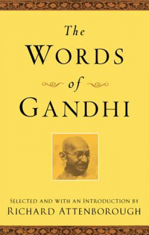 Carte Words of Gandhi Mahatma Gandhi