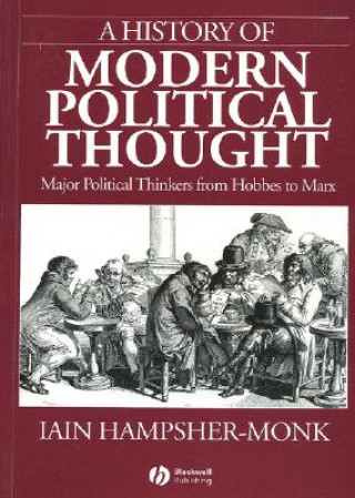 Kniha History of Modern Political Thought - Major Political Thinkers from Hobbes to Marx Iain Hampsher-Monk
