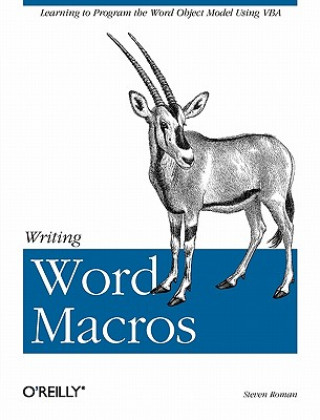 Книга Writing Word Macros Rev Steve Roman