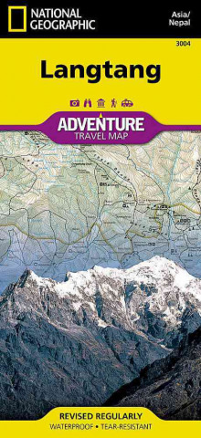 Carte Langtang National Geographic Maps