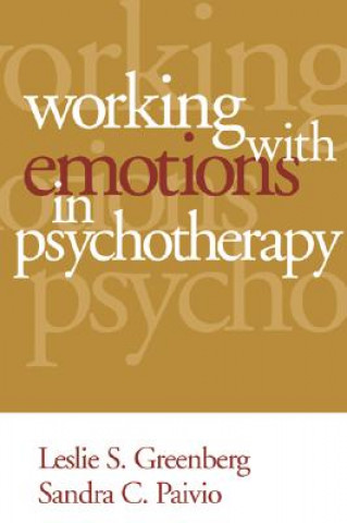 Book Working with Emotions in Psychotherapy Greenberg