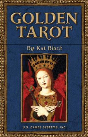 Tlačovina Golden Tarot Kat Black