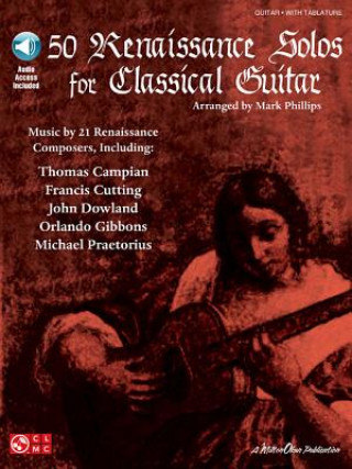 Könyv 50 Renaissance Solos for Classical Guitar 