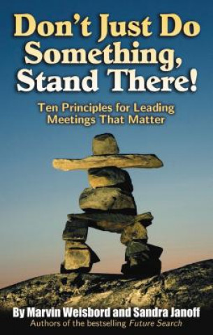 Kniha Don't Just Do Something, Stand There! Ten Principles for Leading Meetings That Matter Weisbord