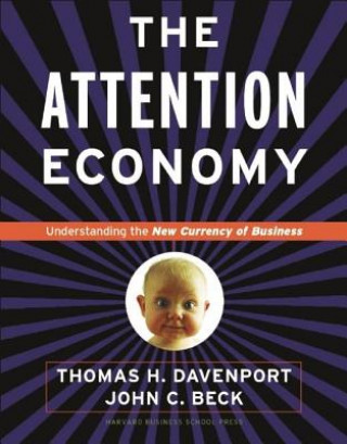 Książka Attention Economy Thomas H Davenport