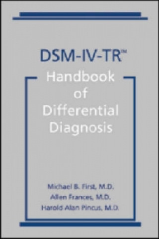 Knjiga DSM-IV-Tr Handbook of Differential Diagnosis Michael B. First