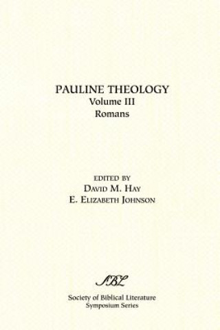 Carte Pauline Theology, Volume III David M. Hay