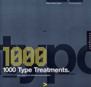 Kniha 1,000 Type Treatments Wilson Harvey