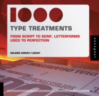 Könyv 1,000 Type Treatments Wilson Harvey
