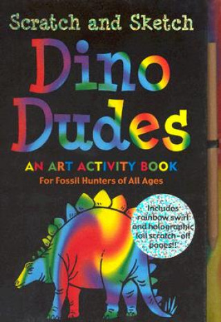 Książka Scratch & Sketch Dino Dudes Heather Zschock