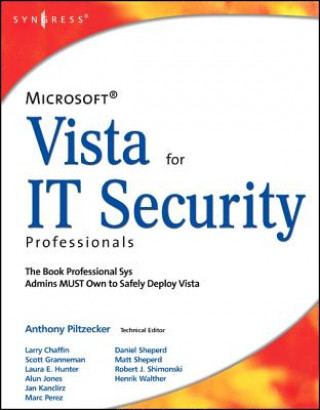 Knjiga Microsoft Vista for IT Security Professionals Piltzecker