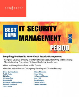 Carte Best Damn IT Security Management Book Period Snedaker