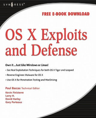 Könyv OS X Exploits and Defense Baccas