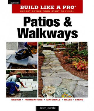 Livre Patios & Walkways Peter Jeswald