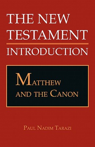 Kniha Matthew and the Canon Paul Nadim Tarazi