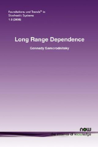 Kniha Long Range Dependence Gennady Samorodnitsky