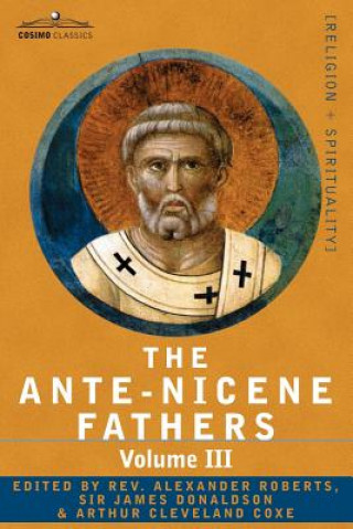 Book Ante-Nicene Fathers Reverend Alexander Roberts